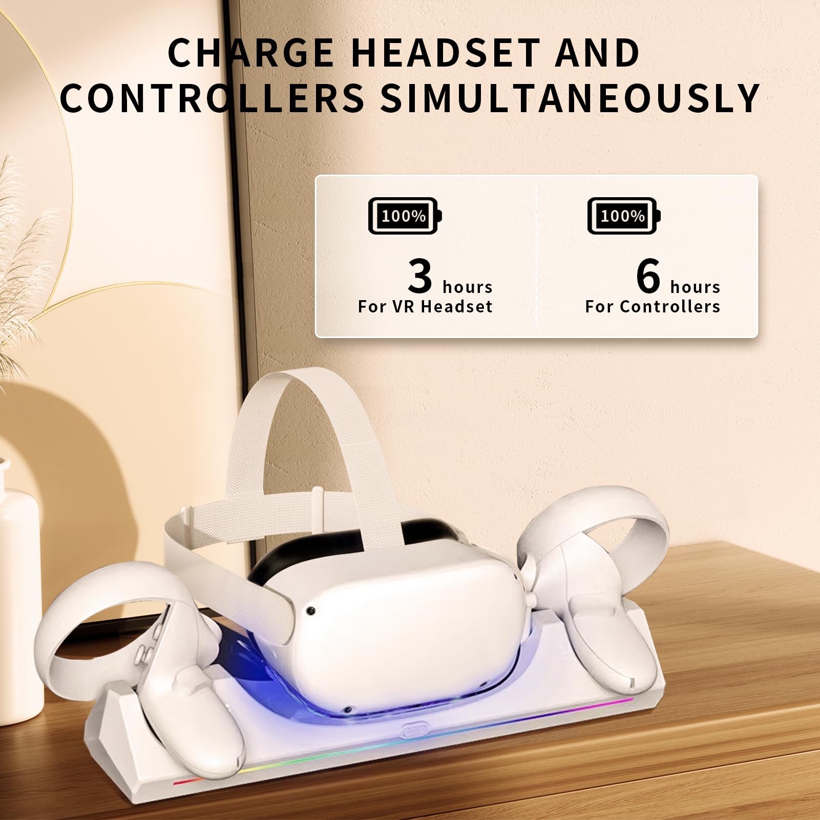 Amazon.com: Eslick Charging Dock for Oculus Meta Quest 2, Charging