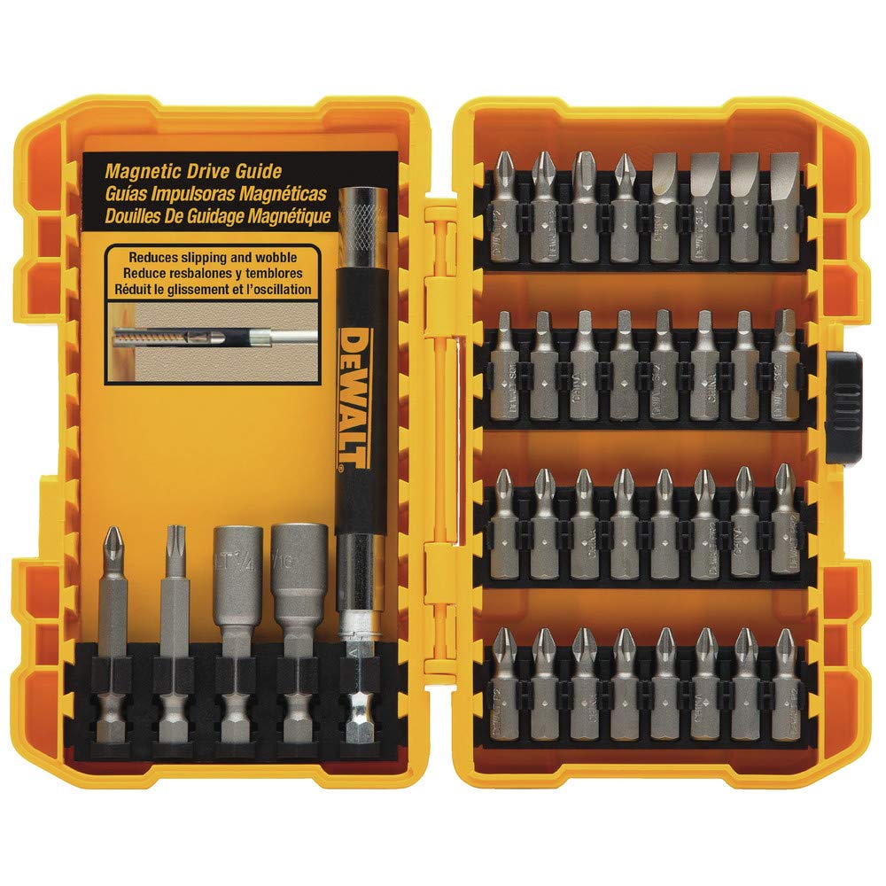 Screwdriver Set, 37-Piece (DW2176),Silver, One Size