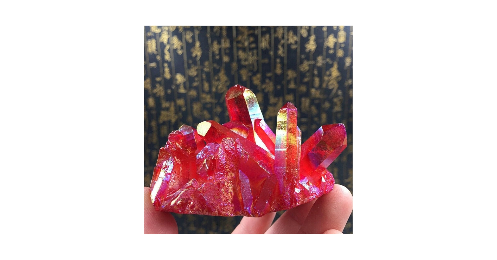 Amazon.co.jp: 天然赤水晶クラスター結晶宝石鉱物標本