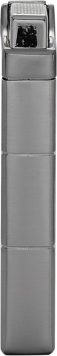 Xikar Ultra Magnetic Lighter, Single Jet Flame, Metal Body, Magnetic Attachment System, Gunmetal)