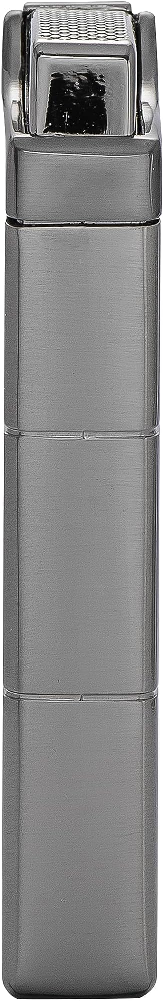 Xikar Ultra Magnetic Lighter, Single Jet Flame, Metal Body, Magnetic Attachment System, Gunmetal)
