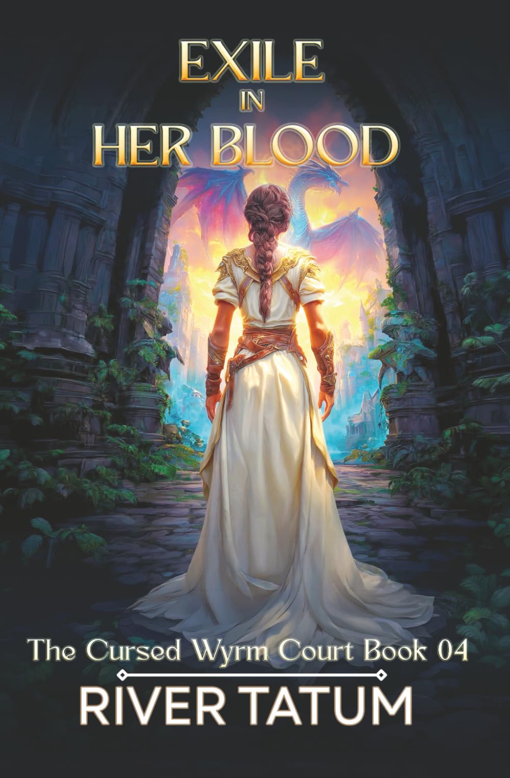 Exile in Her Blood: 4 (The Cursed Wyrm Court)