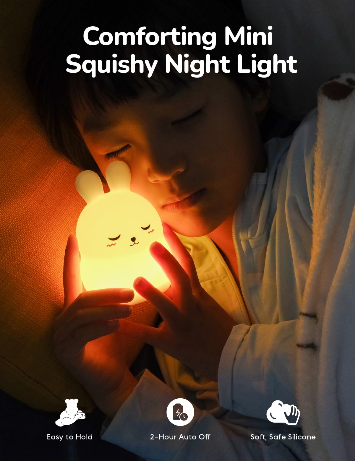 Breathing Pal Mini 'Bonnie' – Luce per respirare consapevolmente, meditazione visiva guidata, luce per respirazione, oggetti per alleviare l'ansia, per calmarsi, meditazione, aiuto per dormire, per