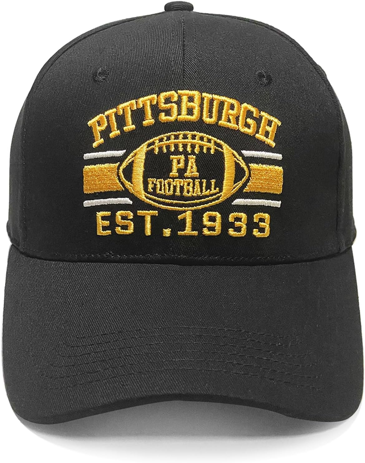 Football Team Fans Hat Custom Embroidered Baseball Cap Apparel Gifts for Adult Snapback Adjustable Breathable…