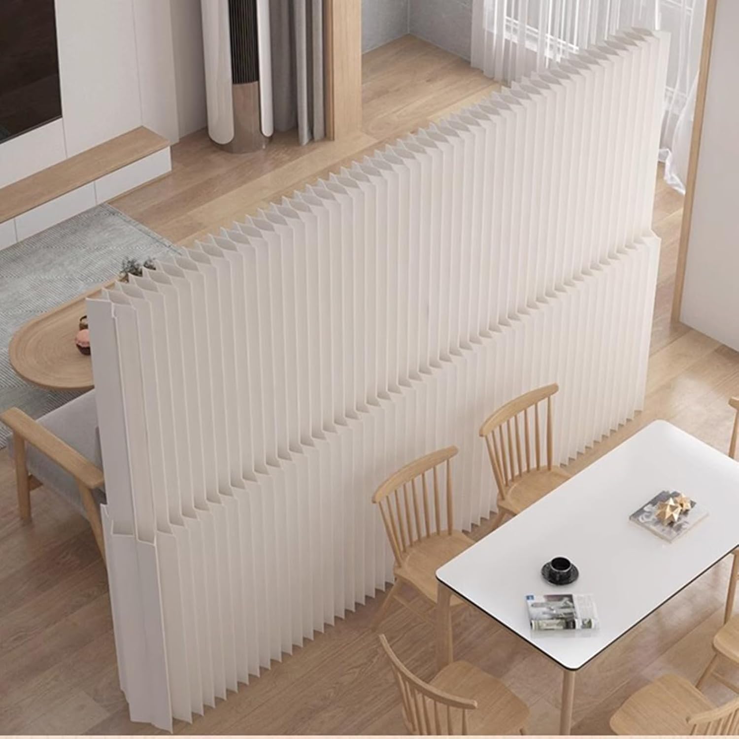 和風 衝立 間仕切り1枚式 幅広 天然竹 欄間 ④ たのメル便 対応商品