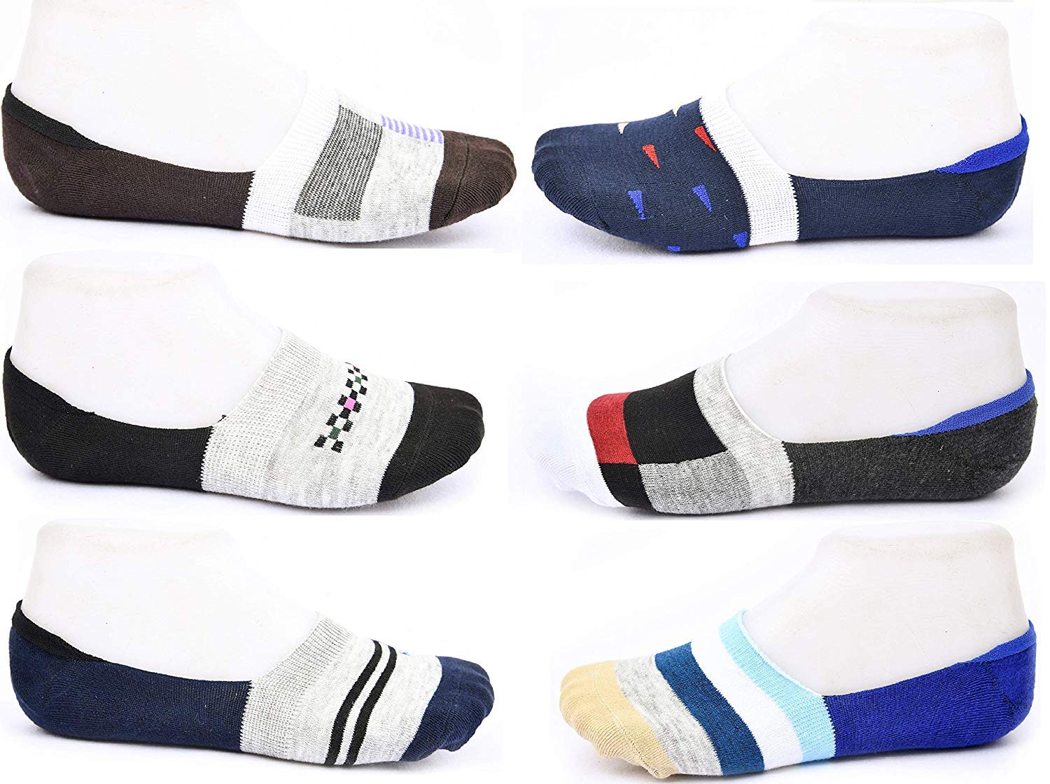 Men's Cotton Socks (Pack of 6)