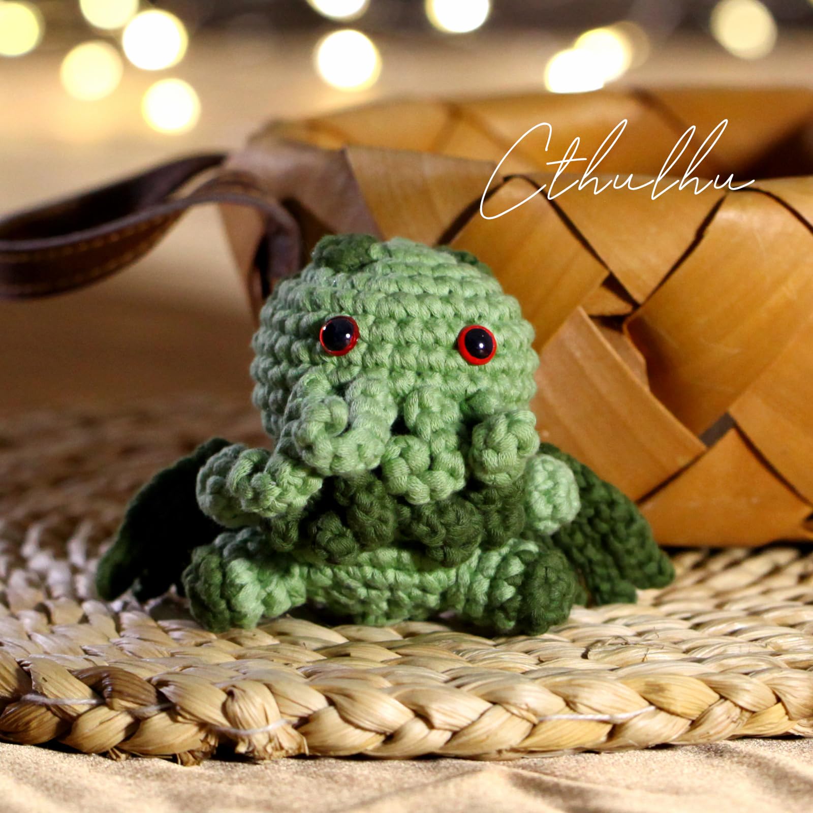 CrochetBox Cthulhu Crochet Kit - Beginner Craft -7 CrochetBox Cthulhu Crochet Kit - Beginner Craft -7