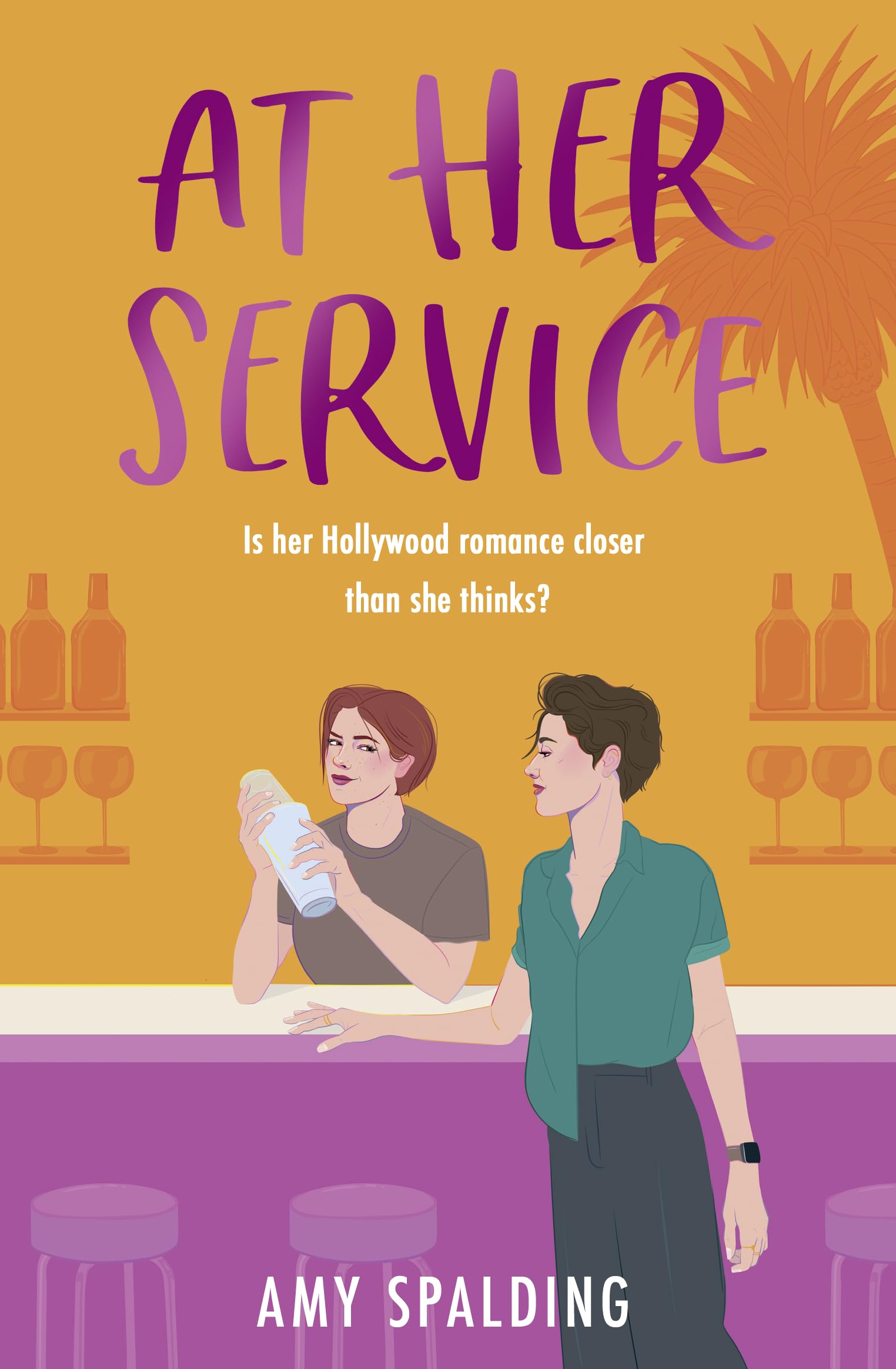 At Her Service: A totally escapist swoon-worthy, laugh-out-loud queer rom-com for 2025: Book 2 (Out in Hollywood)