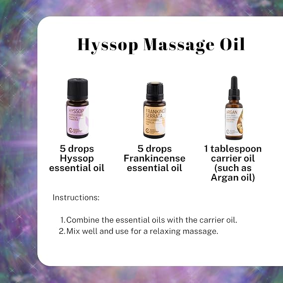 Rocky Mountain Oils - Hyssop-15ml | 100% Pure & Natural Essential Oils
