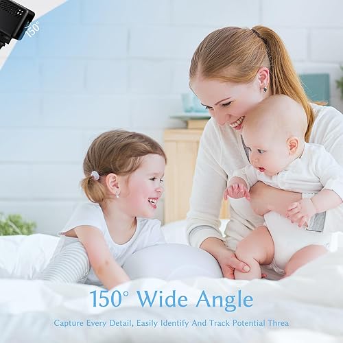 Miniatura 7 de Mini cámara inalámbrica 4K Cámara de seguridad para el hogar Cámara HD para interiores Pequeña cámara inteligente WiFi House Cámaras portátiles Tiny