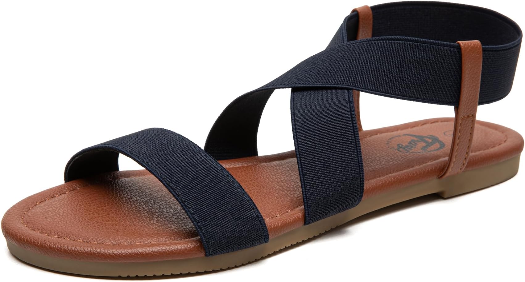 Trary Sandals Women, Womens Sandals, Flat Sandals for Women Dressy Summer, Women's Sandals, Elastic Sandals for Women, Cute Sandals, Open Toe Dress Sandals,Wide Sandles Womans, Sandalias Para Mujer