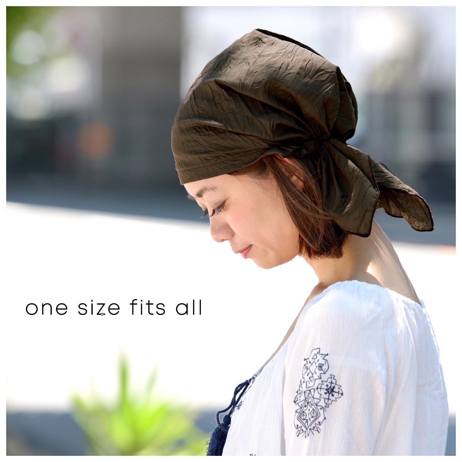CHARM Uomo Cotone Bandana Cappellino - Donna Cappello Copricapo Turbante Estate Estivo Cuoco Bici