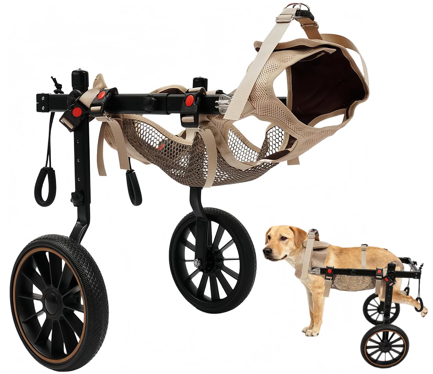 Amazon | Pekaro犬用車椅子 歩行補助 歩行器 ペット介護 後ろ足
