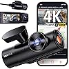 VANTRUE N4 Pro 3 HDR 4K+ 1080P+ 1080P STARVIS 2 Dashcam Auto, 5G WiFi PlatePix™ Dash Cam GPS 360° Puffer Parküberwachung Auto Kamera, IR Nachtsicht, Sprachbefehl, Privatsphäremodi, 2.45” 512GB Max