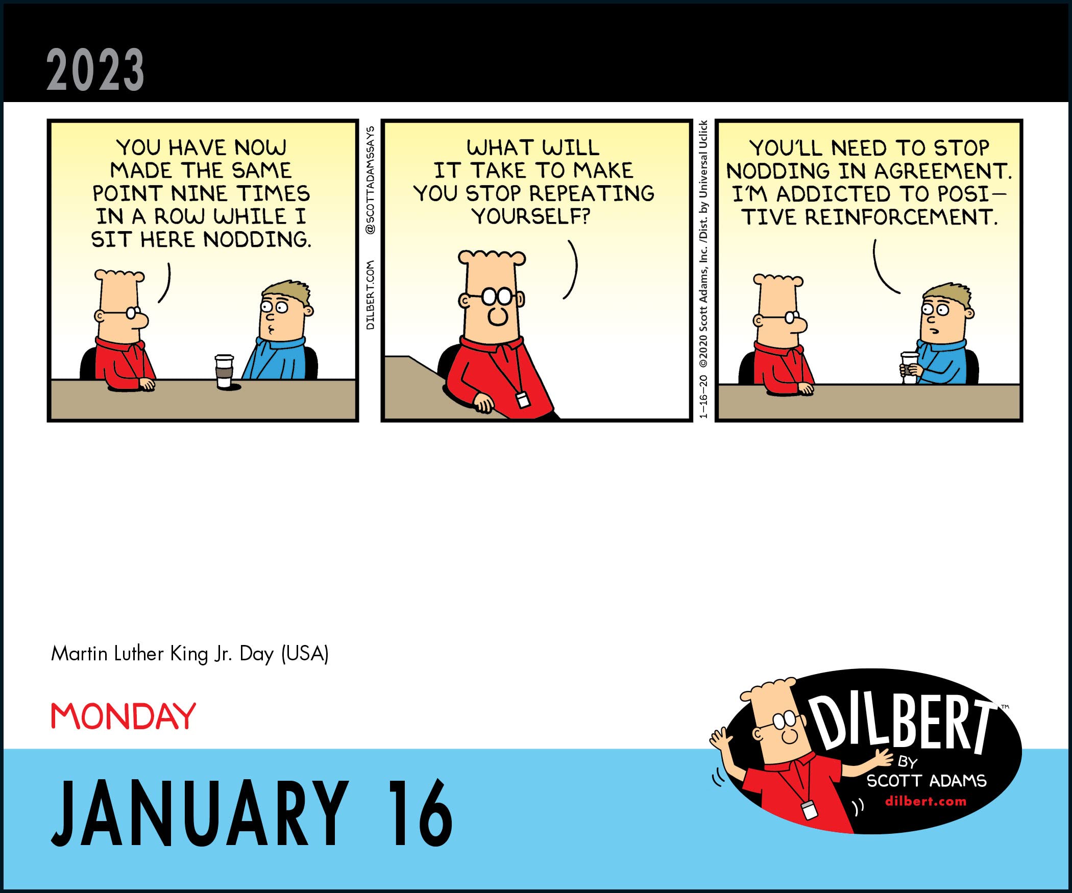 Dilbert Calendar 2023