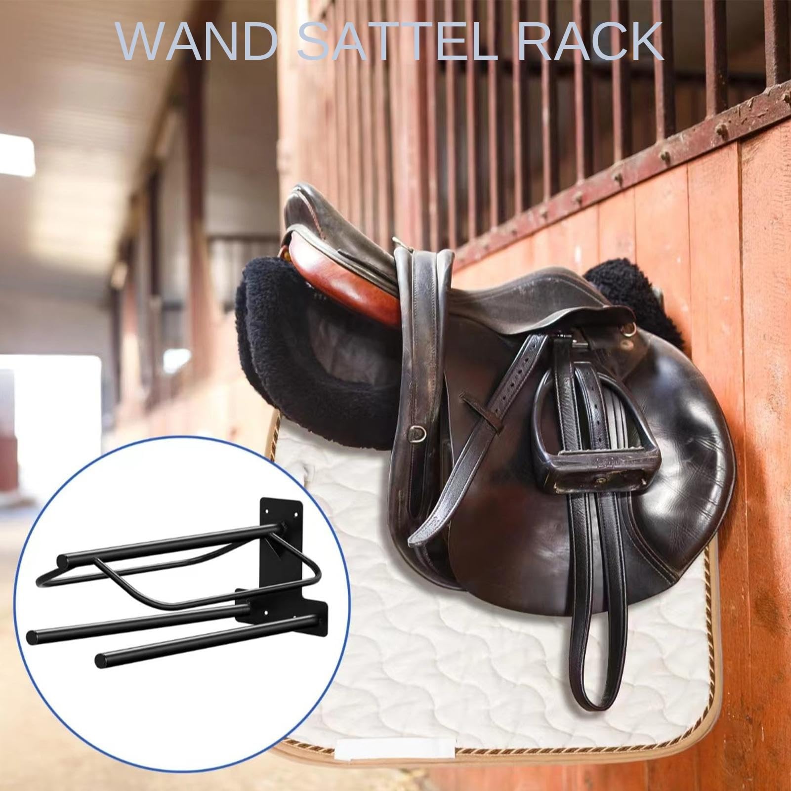 Soporte Para Silla De Montar De Caballo Soporte Organizador de la Montura