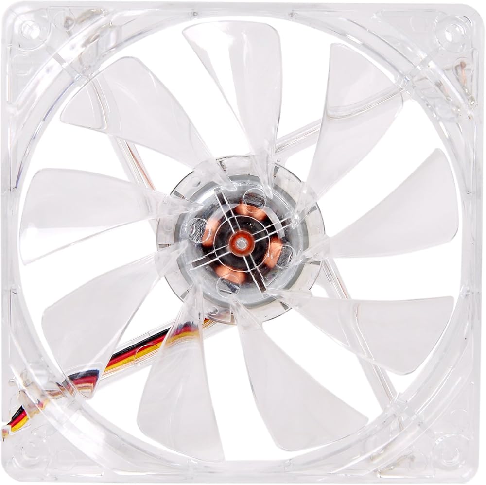 Thermaltake 120mm Pure 12 Series Blue LED Quiet High Airflow Case Fan thumbnail 2