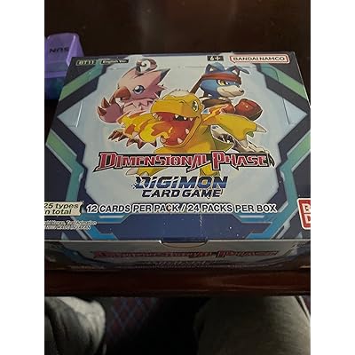 digimon dimensional phase booster box Amazon.com: 900 Pockets Trading Card Binder Sleeves, Baseball Card Sleeves  Fit for Standard Size Sport Cards, Baseball Card Holder for 3 Ring Binder :  Toys & Games main image 1