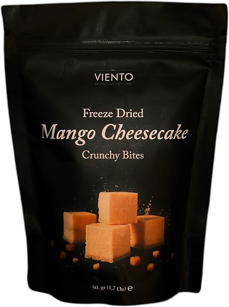 Dondurularak Kurutulmuş Mango Cheesecake