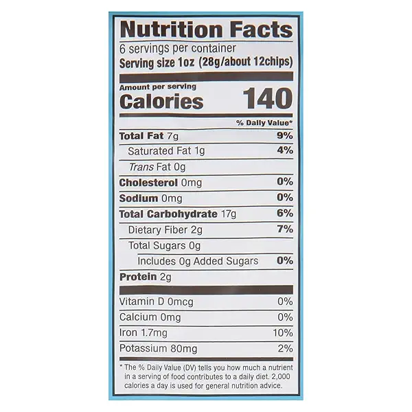Garden of Eatin' Tortilla Chips, Unsalted, Blue Corn, 5.5 oz 6
