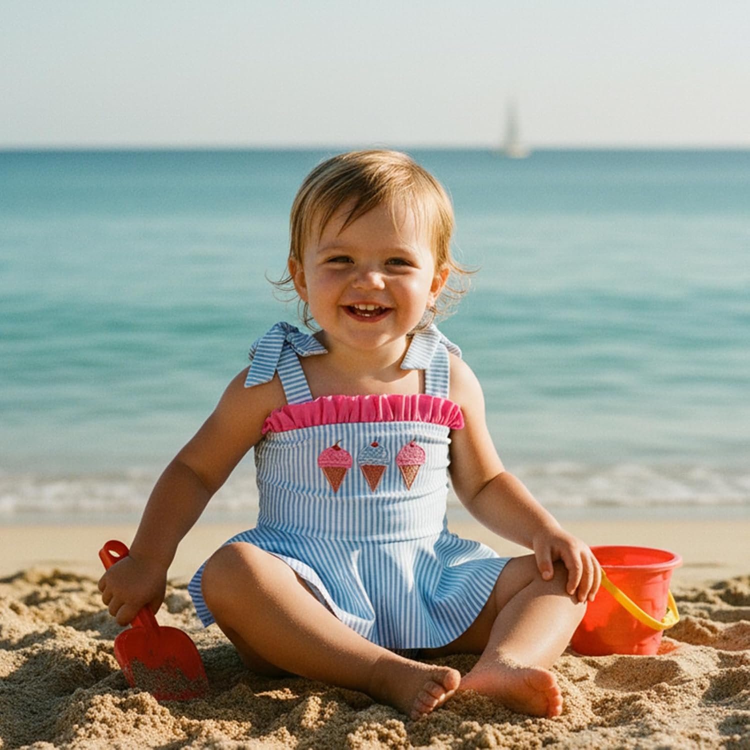 Yoawdats Toddler Baby Swimsuit Girl One-Piece Ruffle Infant Bathing Suit Girl Summer Beach Swimwear Tankini Bikini Beachwear