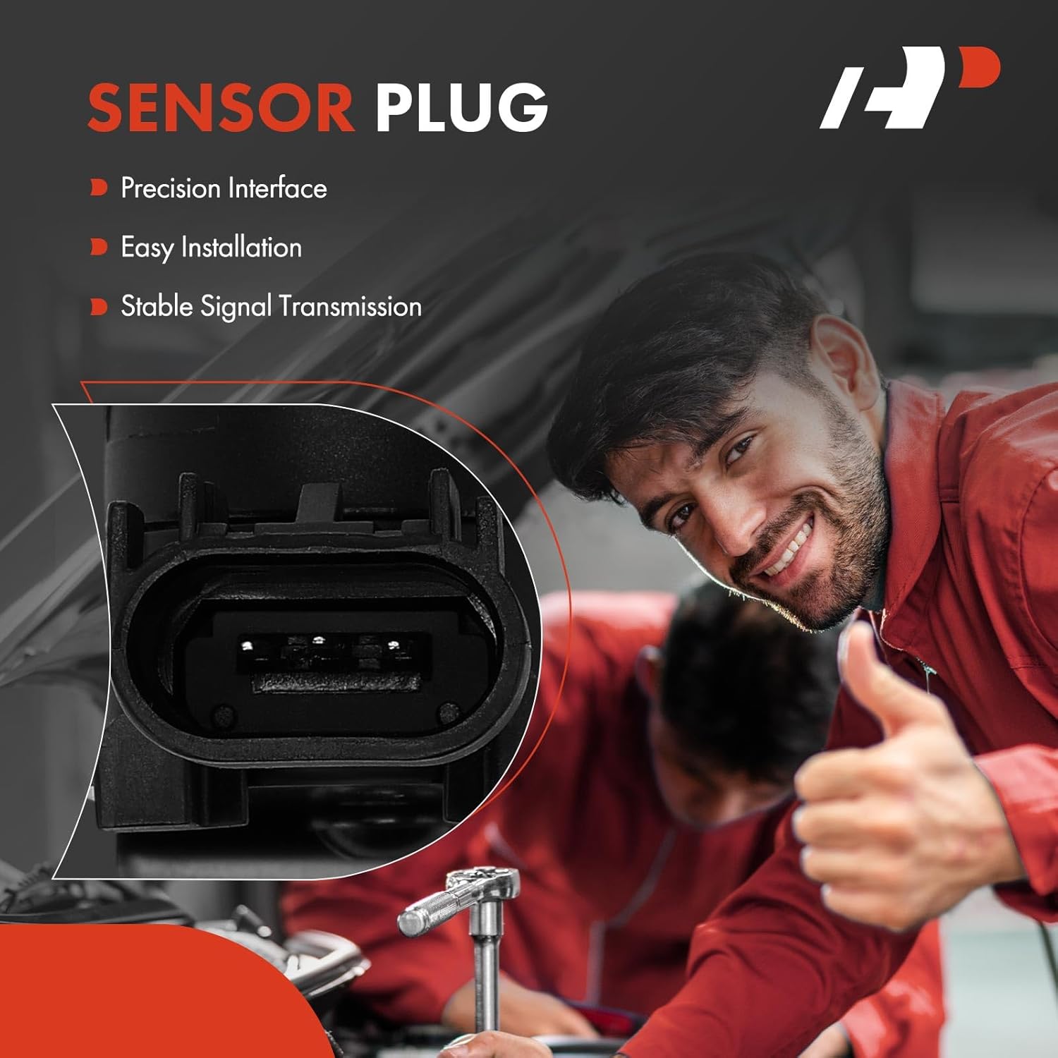 A-Premium Ride Height Level Sensor Compatible with Mercedes-Benz G500 2002-2008, G55 AMG 2003-2011, G550 2009-2018, G550 4x4 2017-2018, G63 AMG 2013-2018, G65 AMG, Front Driver or Passenger Side