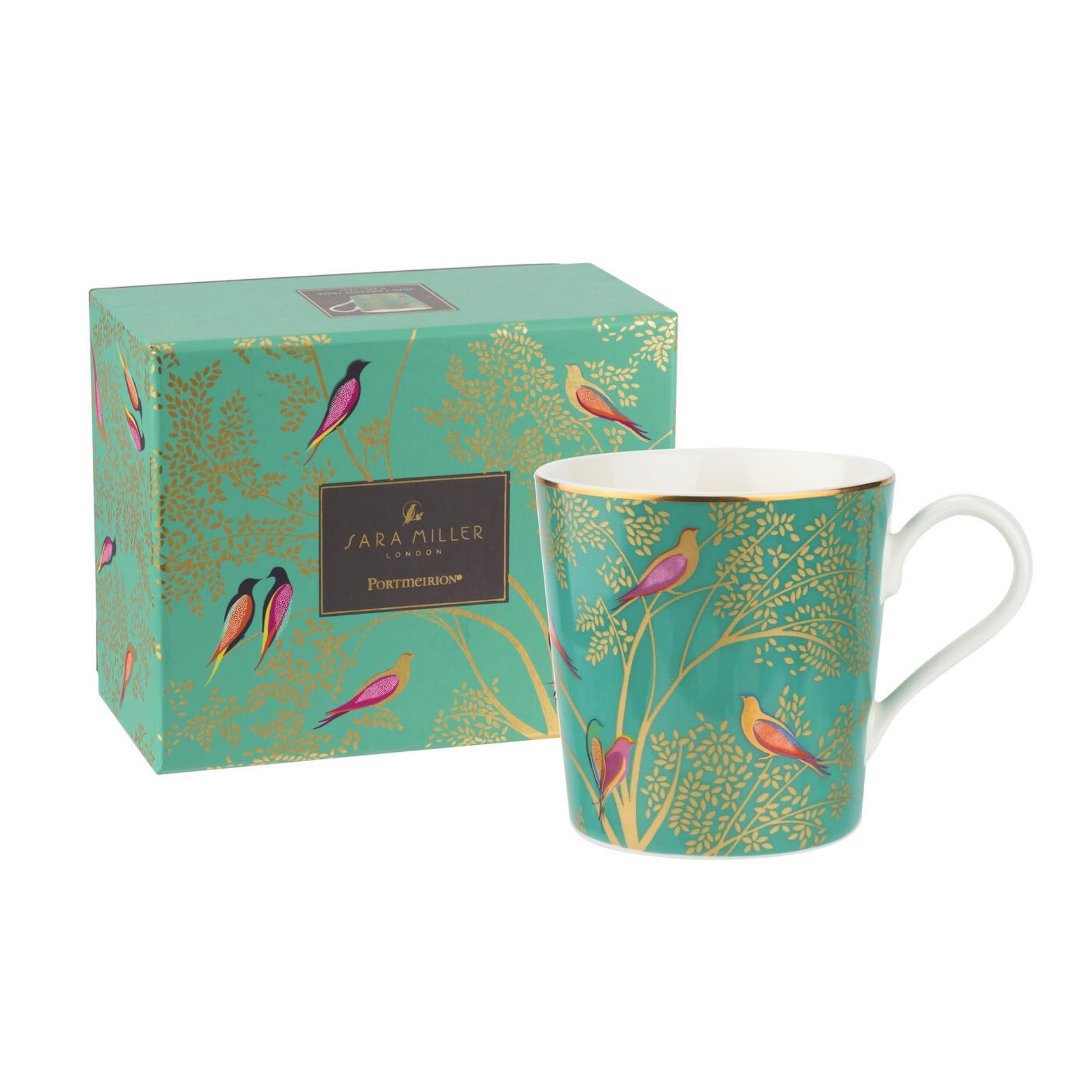 Sara Miller SMCG78914-XG Portmeirion Chelsea Mug - Dark Green, 120 Count (Pack of 1)