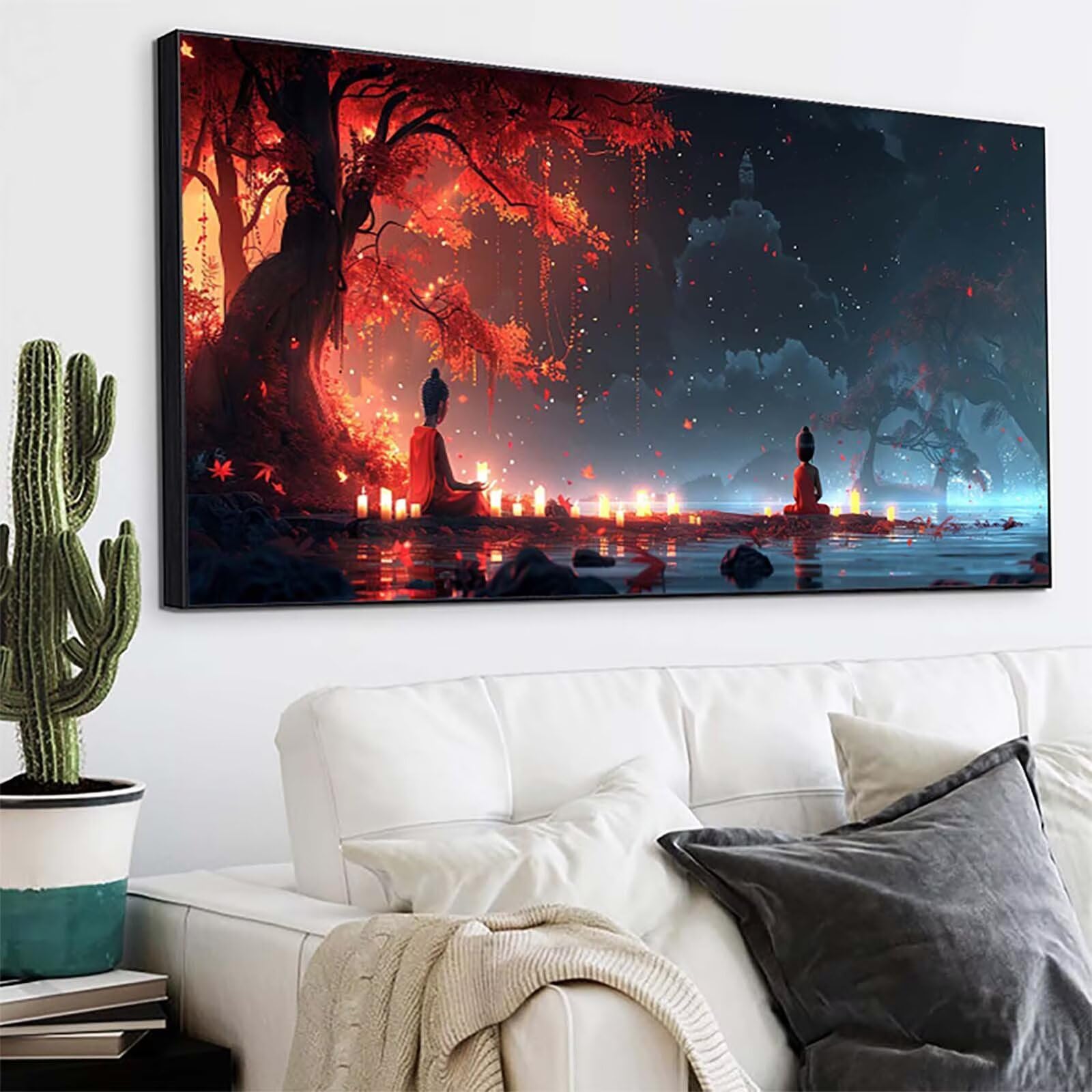 Zen Diamond Painting Grandi Dimensioni 45x90cm, Diamond Painting O-9416