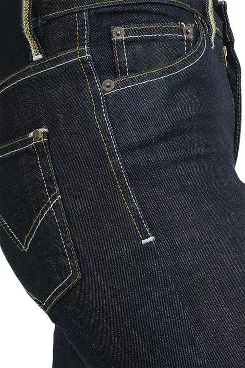 EVEDESIGN 70s Outfits Bell Bottom Pants for Men,Mens Bell Bottom Jeans Flared Jeans - Image 4