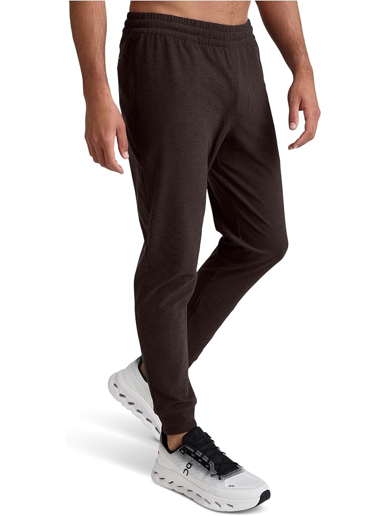 Brown Beyond Yoga Spacedye Freefit Zipper Pocket Joggers