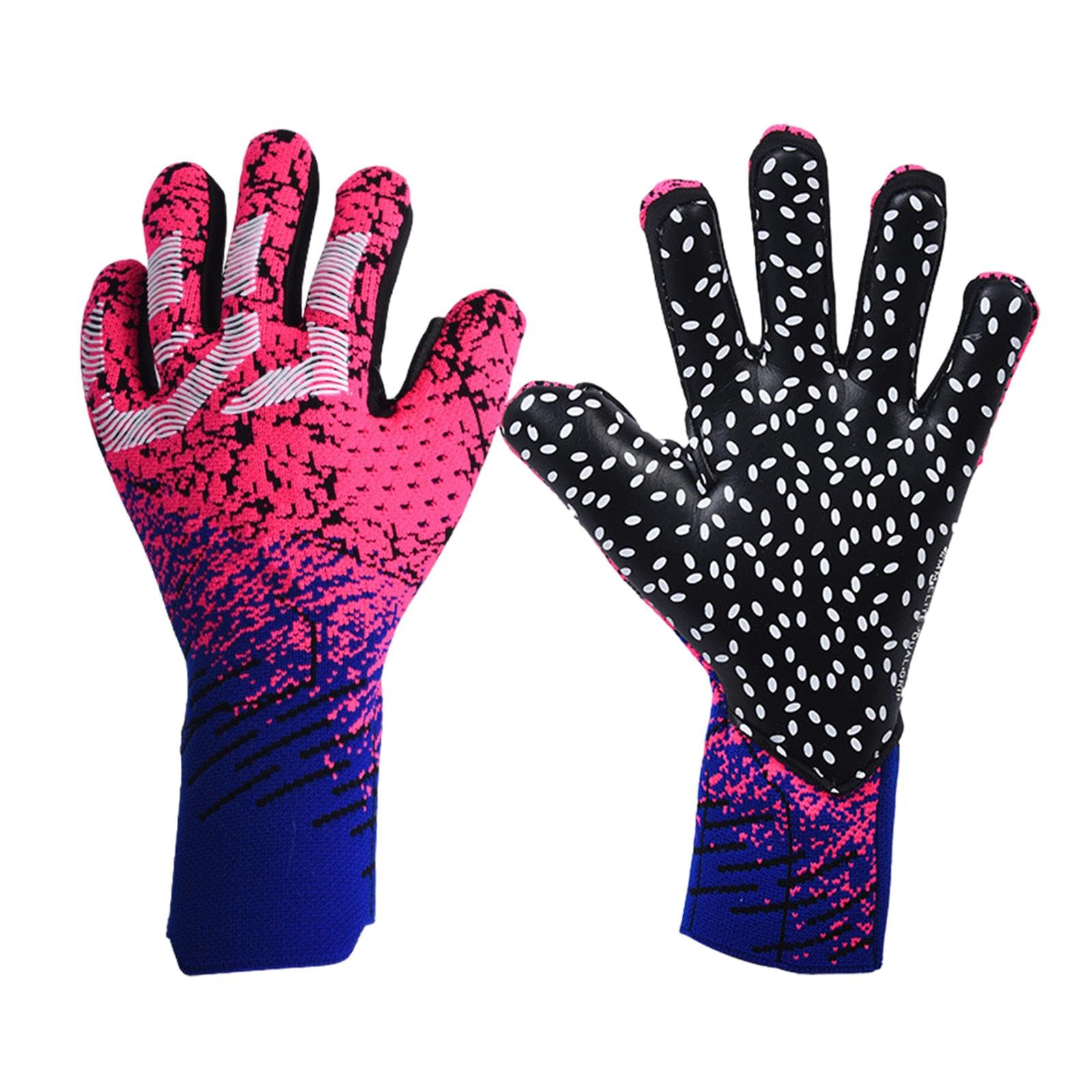 MERISHOPP®Football Goalkeeper Gloves Thickened High Performance Sport Goalie Gloves red and blue|Sporting Goods | Team Sports | Soccer-image-27