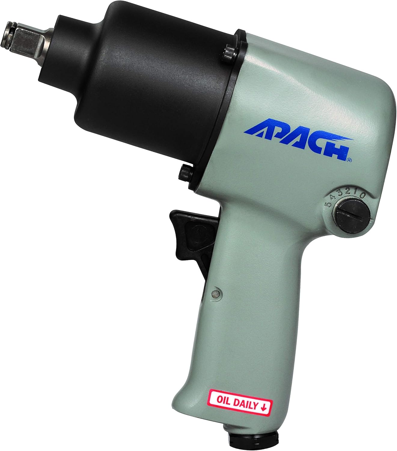 Apach Air Impact Wrench,Twin Hammer, High Torque, Light Weight, 1/2-Inch (AW045A)