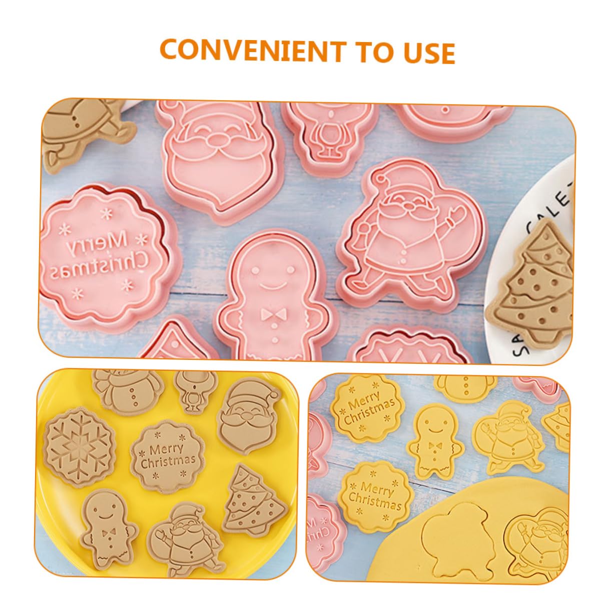 TOPBATHY 32 Pièces Emporte-pièces de Noël emporte-pièces de style de Noël emporte-pièces réutilisables matrice de decoupe moule de noel adorables moules à biscuits moule à biscuits pp