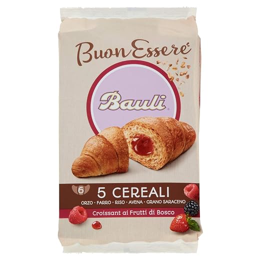 Bauli La croissanterie 6 croissant alla ciliega 300g (8001720445715)