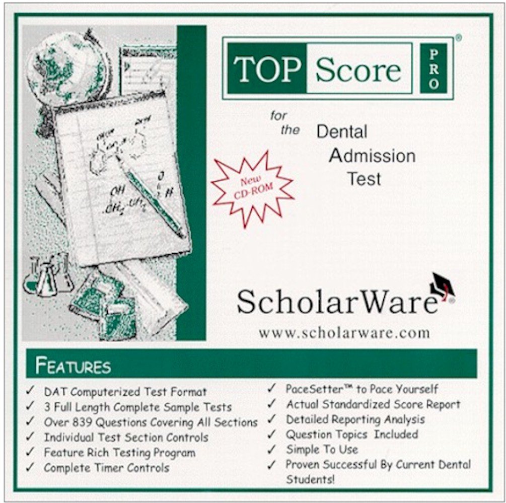 Dental Admission Test Dat Computerized Sample Tests And Guide Topscore ...