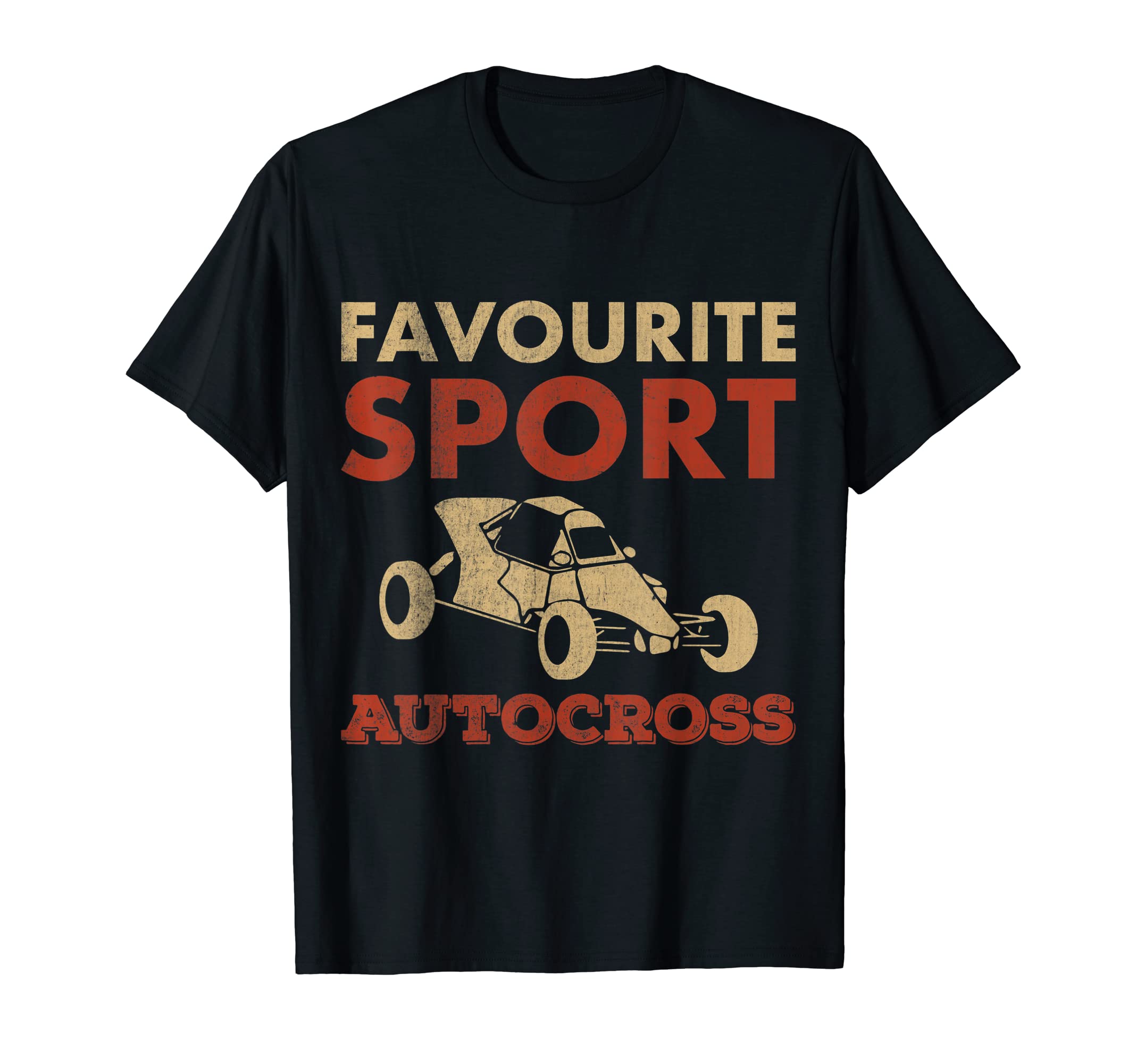 Car Racing Designs For AutocrossFavourite Sport - Autocross I Funny Cone Design Autocross T-Shirt
