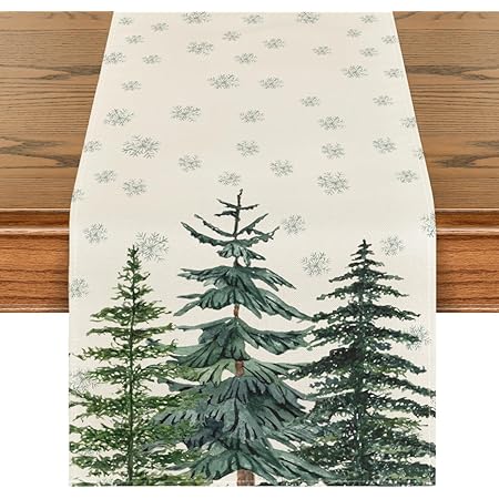 Runner Da Tavola Artoid Mode - Tovagliolo Decorativo Rustico Salvia Verde 33x183 Cm | Lavabile, Per Feste - Foto 8