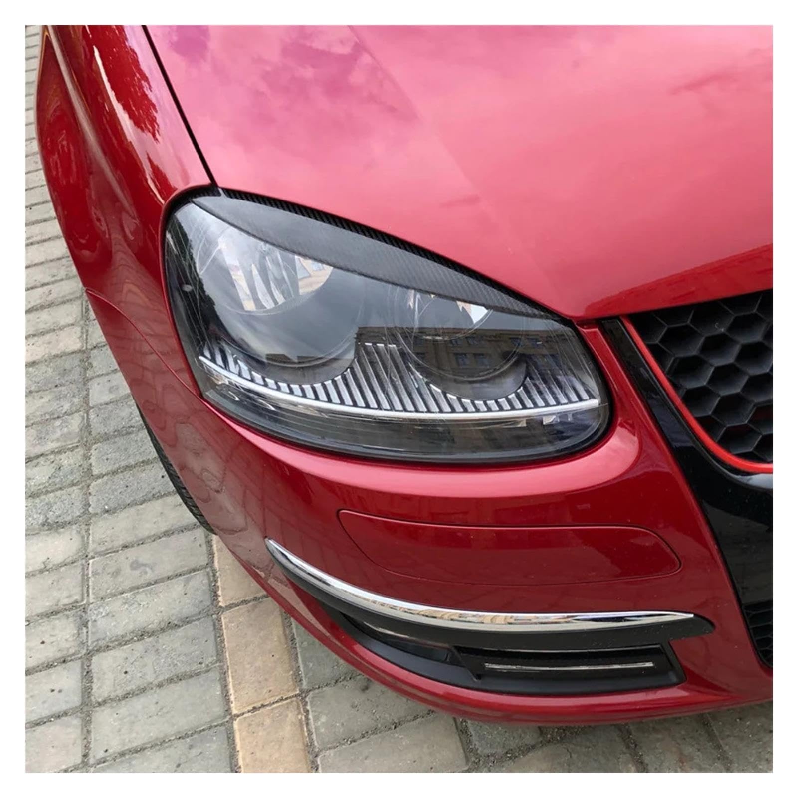 Scheinwerfer-Augenlider-Augenbrauenabdeckung, Kompatibel Mit VW Golf 5