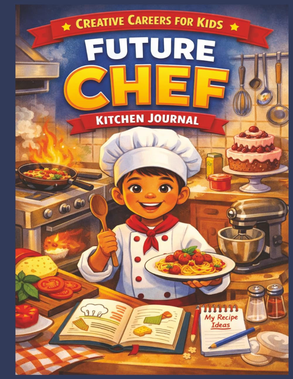 Future Chef’s Kitchen Journal: A Creative Career Exploration Book for Kids Who Love to Cook and Create (Creative Careers for Kids)
