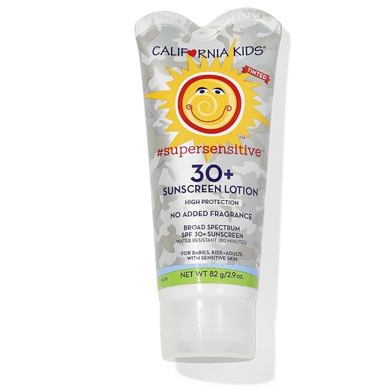 California Kids Protetor Solar Corporal Mineral FPS 30+ Sem Fragrância para Rosto e Corpo 82 g