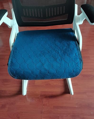 Miniatura 8 de Paquete de 2 almohadillas impermeables para incontinencia de 34 x 60 pulgadas, reutilizables y lavables, duraderas, extraabsorbentes, para colchón,