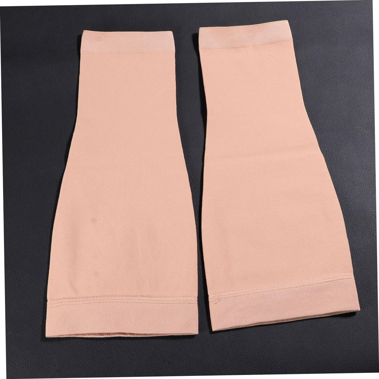 1Pair Calf Compression Socks for Women Pressure Relief Sports Stockings Stretchy Breathable Design Xl Beige for Running Basketball and Casual Wear