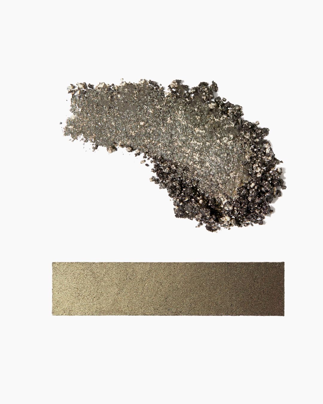 MAKE Beauty Multi-Chromatic Eye Shadow. Metal Reflecting Luminous Foil Finish Creamy, Buildable, Dimensional Long-wear, Crease-proof Powder Eyeshadow, Multichrome Shade - Gravitational, Olive Green - Image 3