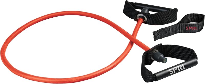 Bandas de resistencia Xertube con asas: todos los cables de ejercicio se venden por separado con la opción de anclaje de la puerta de entrenamiento de gimnasio en casa