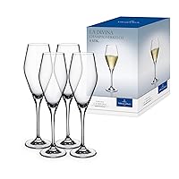 Villeroy & Boch - La Divina Bicchiere da Champagne, Spumante Set di 4 Trasparente