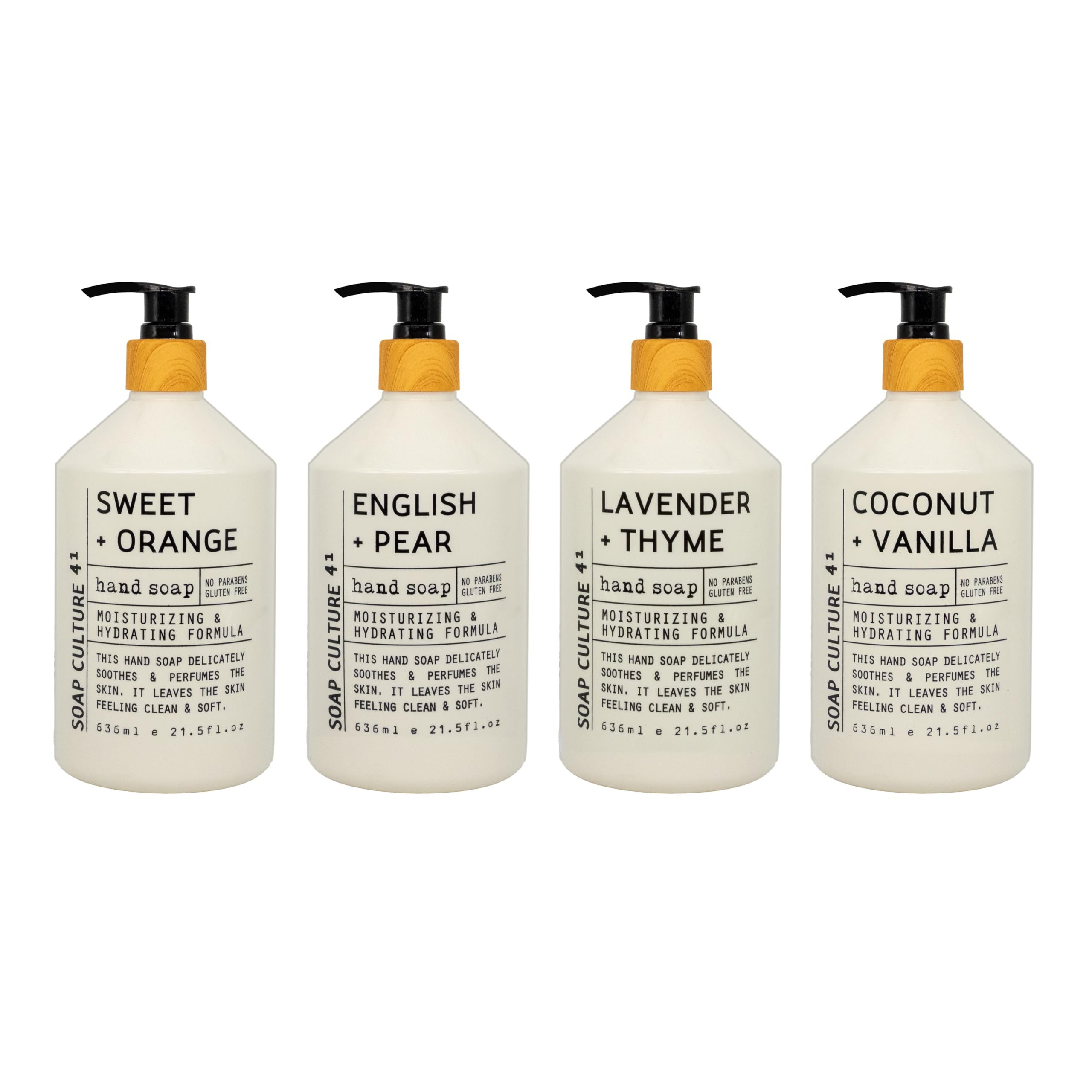 Home Body Company Soap Culture 41 Hand Soap Collection 21 5 fl oz x 4