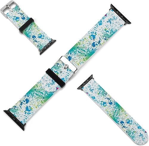 Vista 157 de Correa de reloj de silicona suave compatible con Iwatch Correa deportiva para hombres/unisex/jóvenes compatible con Iwatch Series