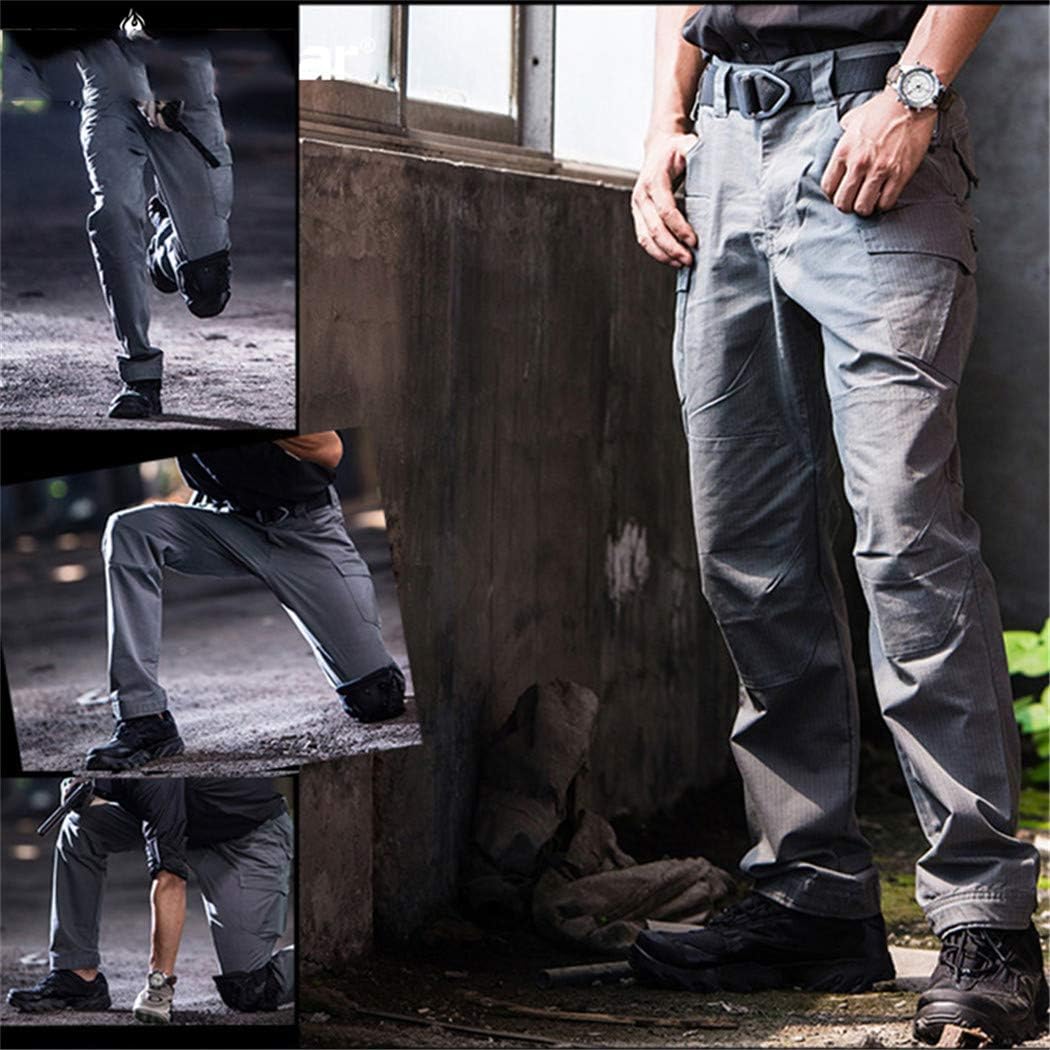 Waterproof Tactical Military Pants Men Special Army Combat Cargo Pants Multi Pocket Rip-Stop Cotton Trousers