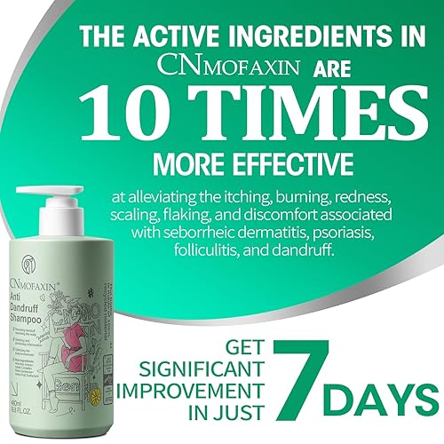 Miniatura 6 de Champú anticaspa  Limpieza profunda del cuero cabelludo, cuidado del exceso de sebo, ingredientes naturales  para mujeres y hombres, alivia la