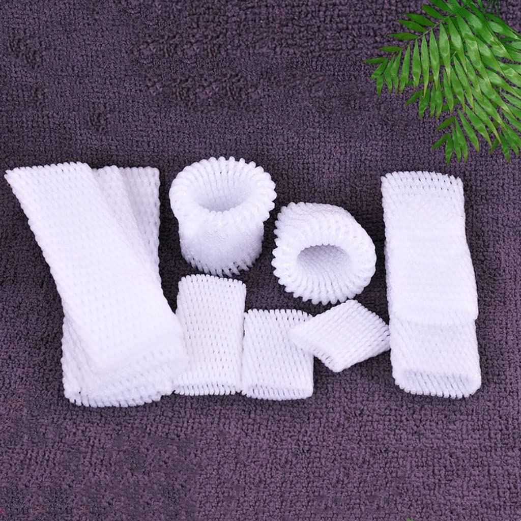 Schutzhüllen aus Schaumstoff-Netzgewebe, Schaumstoff-Netzhüllen, Netzbeutel, 100 Stück, verschiedene Größen(17X7cm)